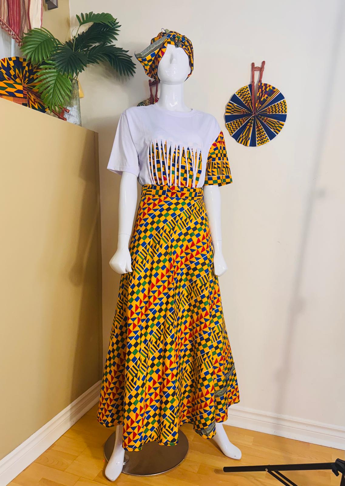 Two pieces Africa dress 