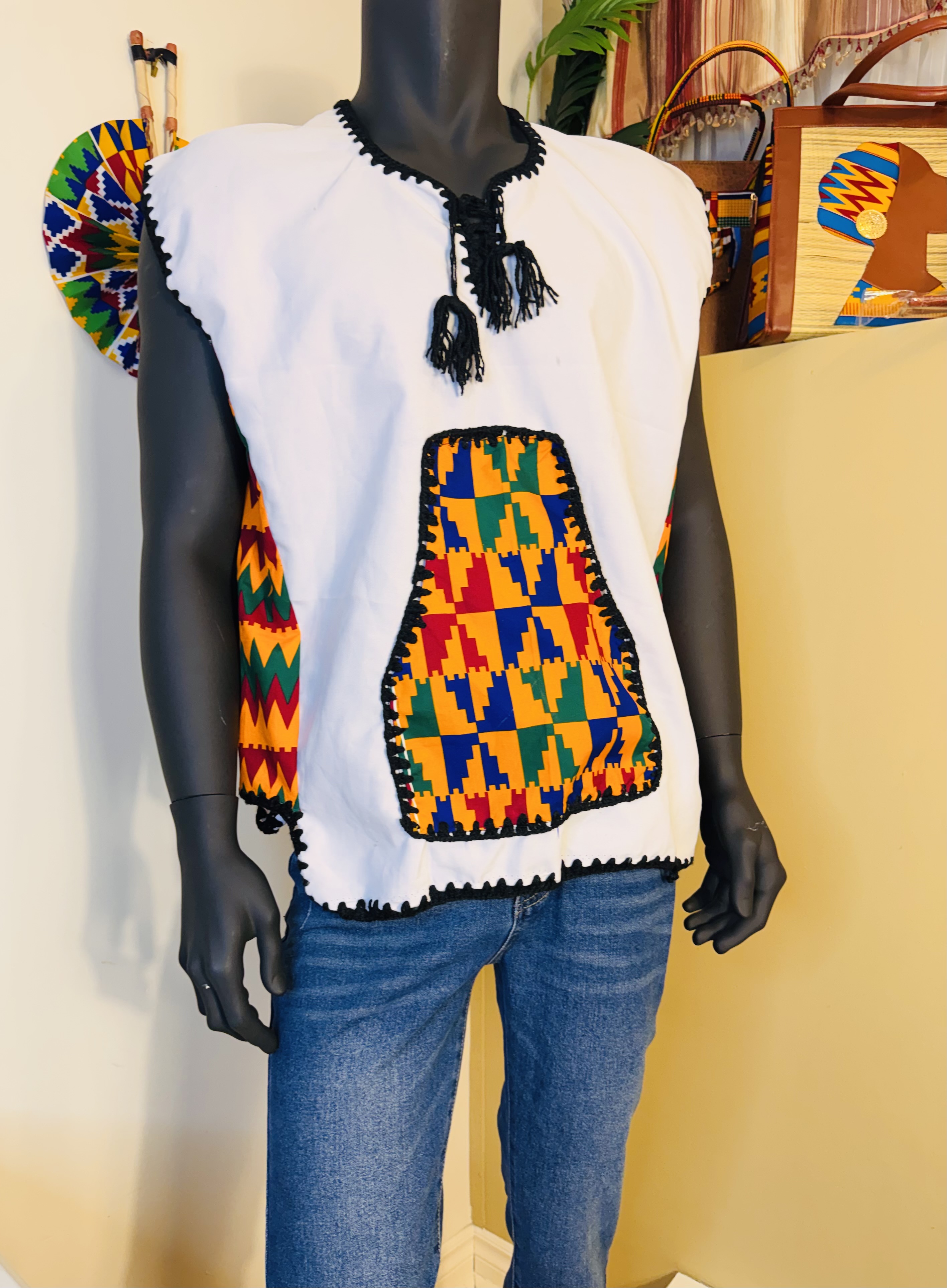 African Smoch  Top